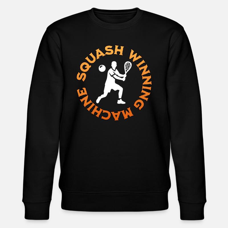 Squash Winners - Stanley/Stella CHANGER Unisex Organic Sweatshirt - black
