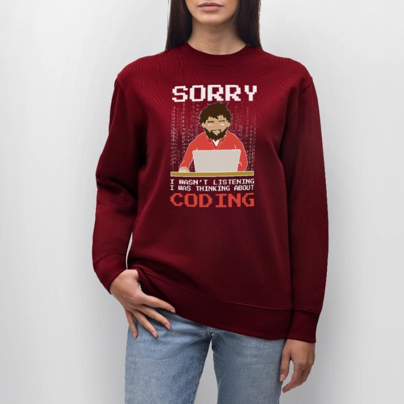 Programmer Software Developer Coder Sayings Stanley/Stella CHANGER Unisex Organic Sweatshirt
