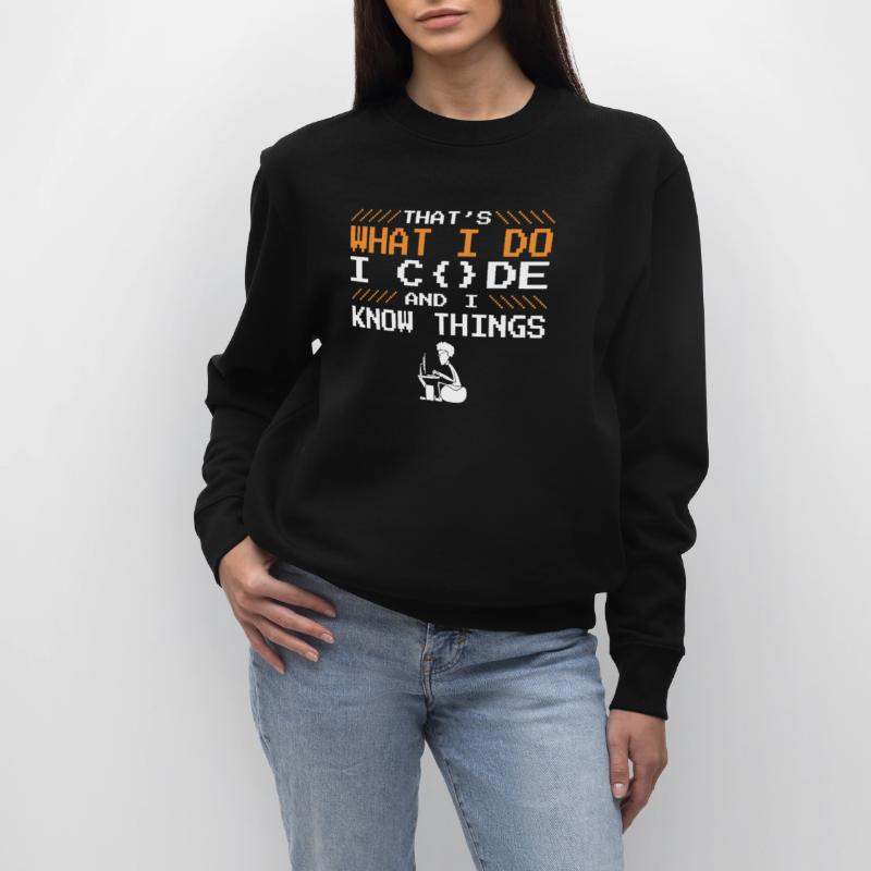 Cool Saying Developer Coding Programmer Code Stanley/Stella CHANGER Unisex Organic Sweatshirt
