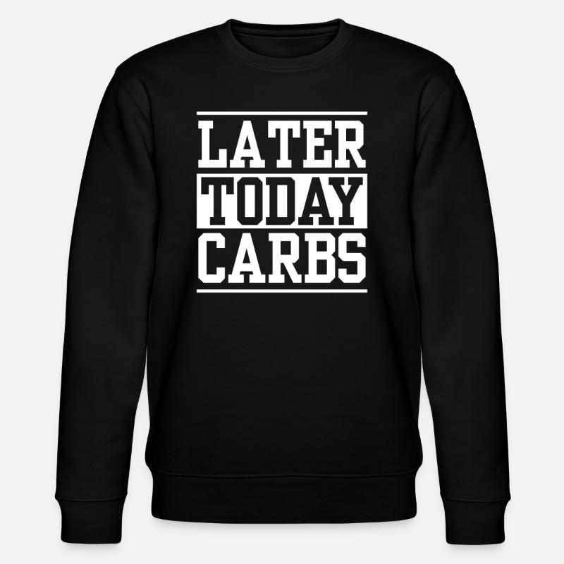 Intermittent fasting Weight loss - Stanley/Stella CHANGER Unisex Organic Sweatshirt - black