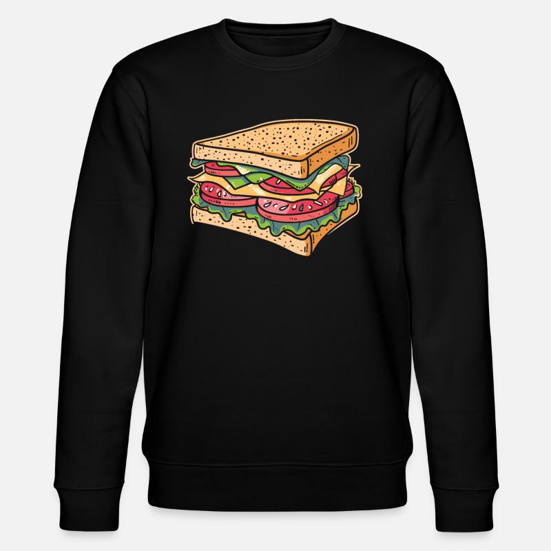 Sandwich Sandwich Snack Célébration - Sweat bio CHANGER Stanley/Stella Unisexe - noir