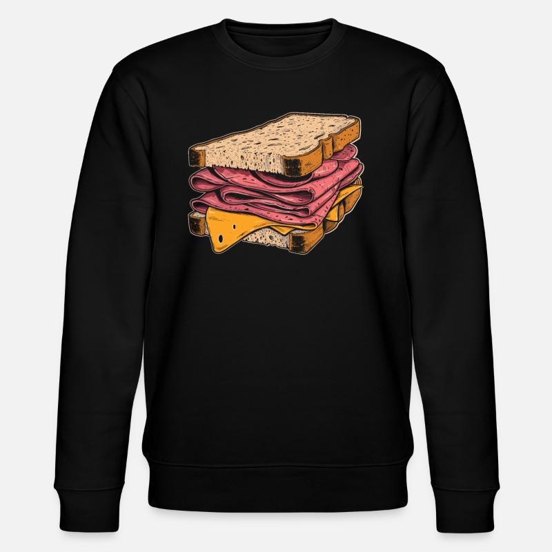 Sandwich Sandwich Snack Célébration - Sweat bio CHANGER Stanley/Stella Unisexe - noir