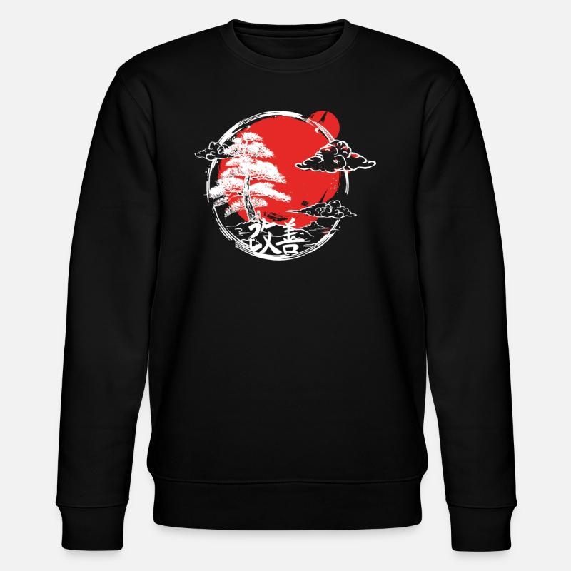 Hiragana Katakana Kaizen-methode Kaizen - Stanley/Stella CHANGER Unisex Organic Sweatshirt - black