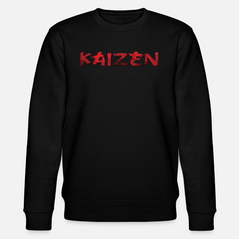 Hiragana Katakana Kaizen-methode Kaizen - Stanley/Stella CHANGER Unisex Organic Sweatshirt - black