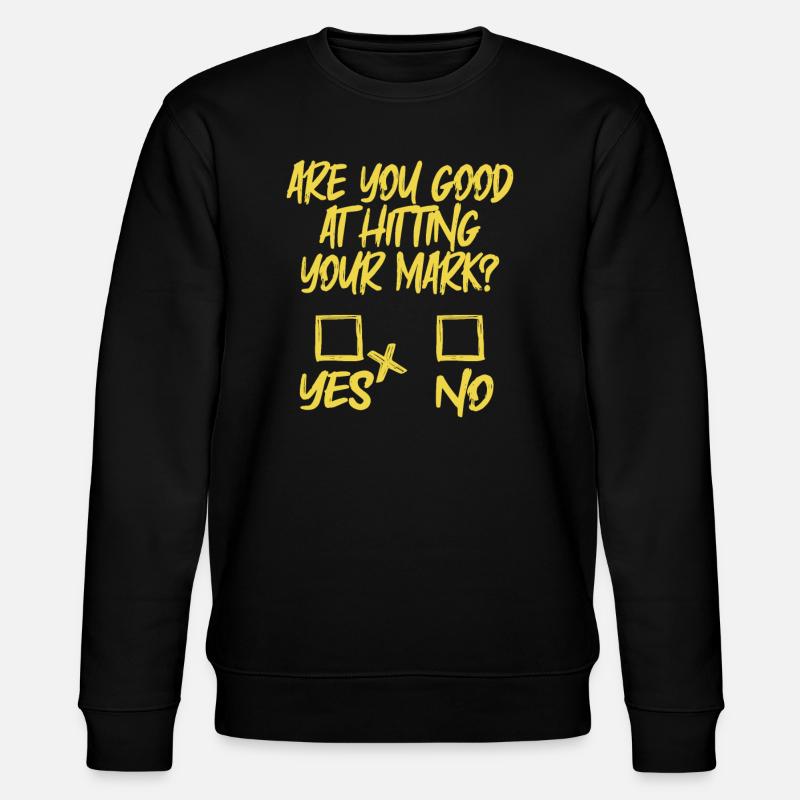 Chasse Chasseur Chasse Drôle - Sweat bio CHANGER Stanley/Stella Unisexe - noir