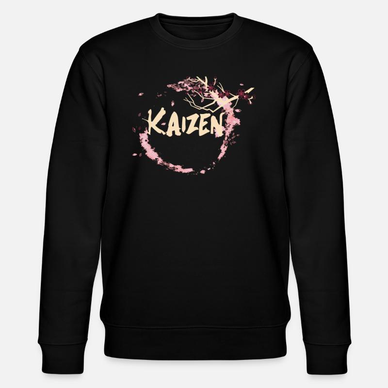 Hiragana Katakana Kaizen-methode Kaizen - Stanley/Stella CHANGER Unisex Organic Sweatshirt - black
