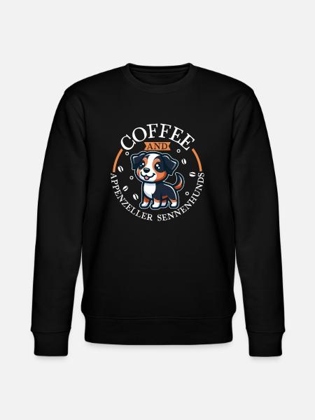 Café et bouvier d’Appenzeller - Sweat bio CHANGER Stanley/Stella Unisexe - noir