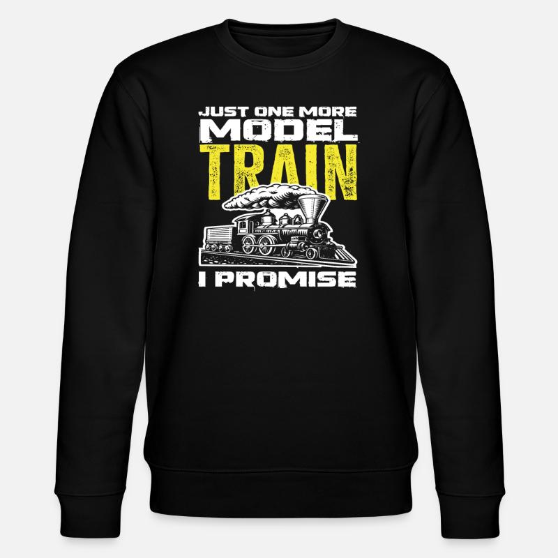 Ein Letztes Modellzug Versprochen - Stanley/Stella Unisex Bio-Sweatshirt CHANGER - Schwarz