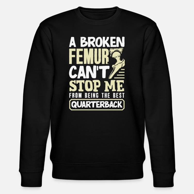 Leg Reconstruction Restoration - Stanley/Stella CHANGER Unisex Organic Sweatshirt - black