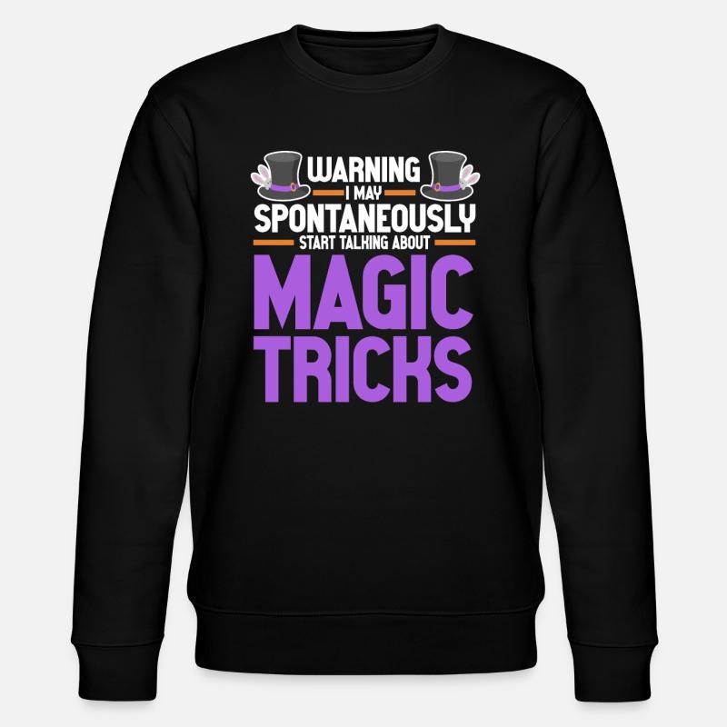 Magie magicienne drôle - Sweat bio CHANGER Stanley/Stella Unisexe - noir