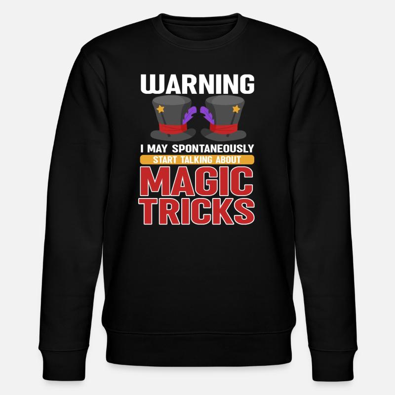 Magie magicienne drôle - Sweat bio CHANGER Stanley/Stella Unisexe - noir