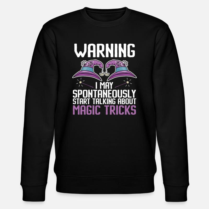 Magie magicienne drôle - Sweat bio CHANGER Stanley/Stella Unisexe - noir