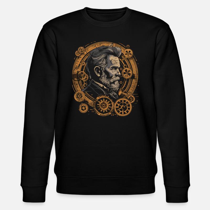 Steam Punk Art Funky Steampunk - Sweat bio CHANGER Stanley/Stella Unisexe - noir