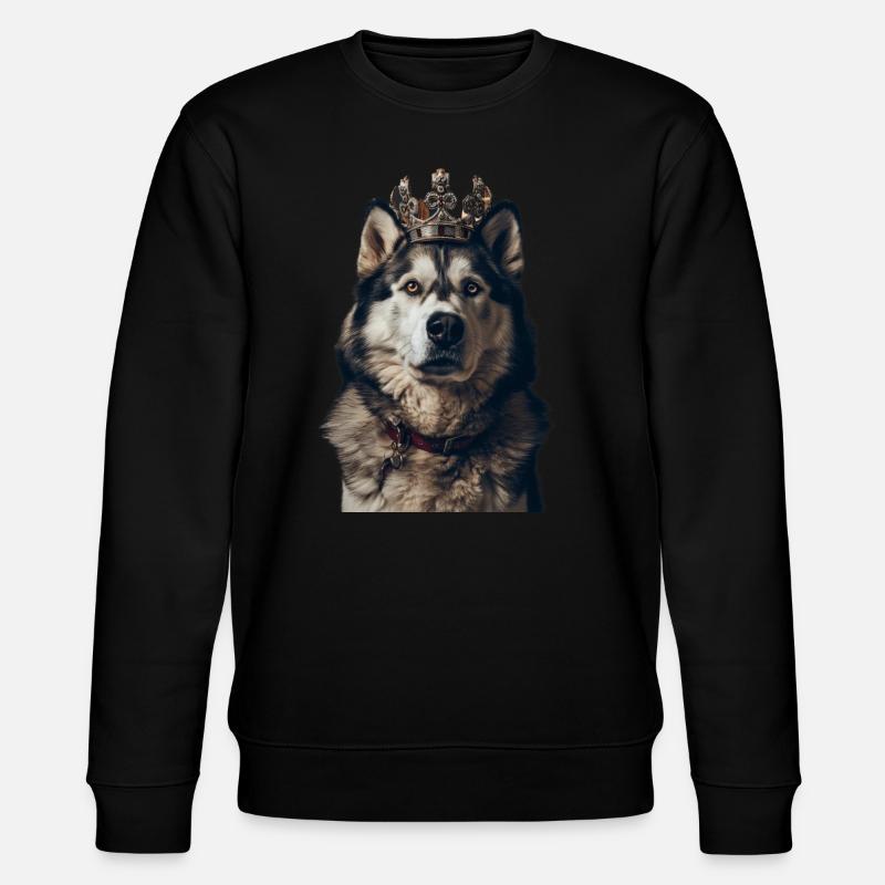 Alaskan Malamute - Stanley/Stella Unisex Bio-Sweatshirt CHANGER  - Schwarz