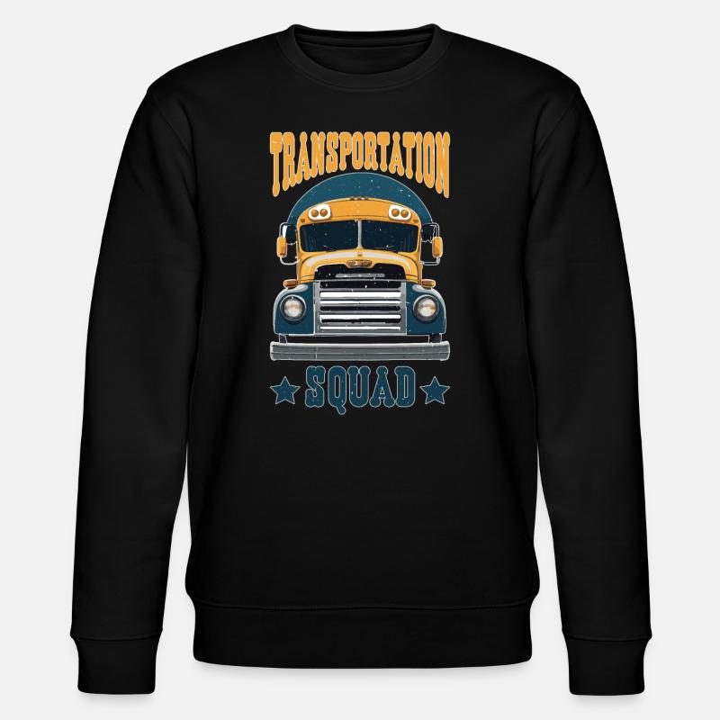 Transportation Squad 5 - Stanley/Stella Unisex Bio-Sweatshirt CHANGER  - Schwarz