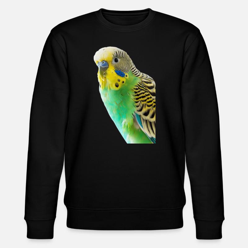 Perruche ondulée - Sweat bio CHANGER Stanley/Stella Unisexe - noir