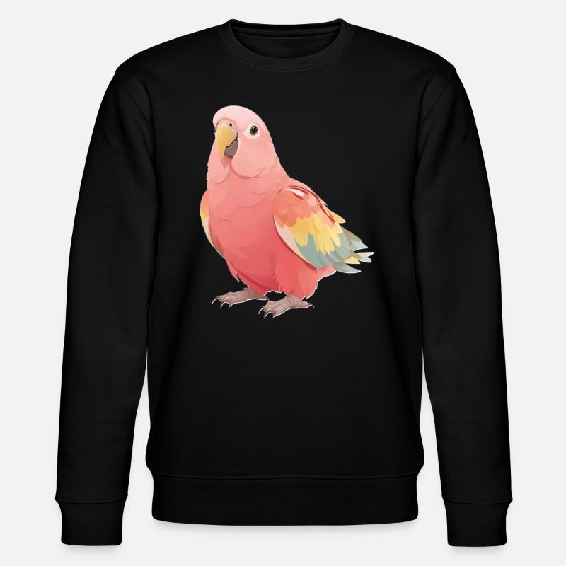 Perruche Bourke - Sweat bio CHANGER Stanley/Stella Unisexe - noir