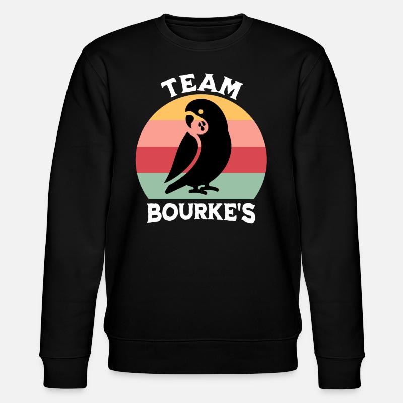 L’équipe Bourkeparakeet - Sweat bio CHANGER Stanley/Stella Unisexe - noir