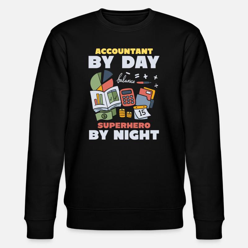 Comptable Conseiller fiscal - Sweat bio CHANGER Stanley/Stella Unisexe - noir