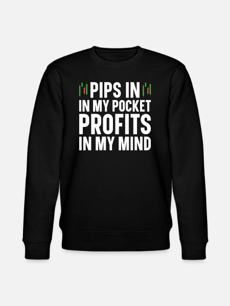 Forex Trading Forex Trader Financial Market - Stanley/Stella CHANGER Unisex Organic Sweatshirt - black