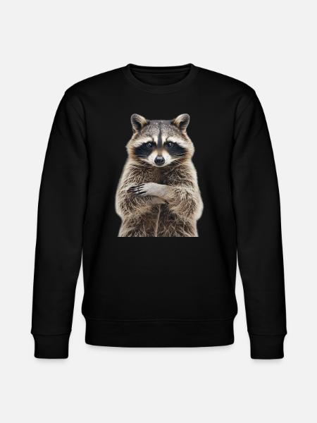 Raton laveur - Sweat bio CHANGER Stanley/Stella Unisexe - noir