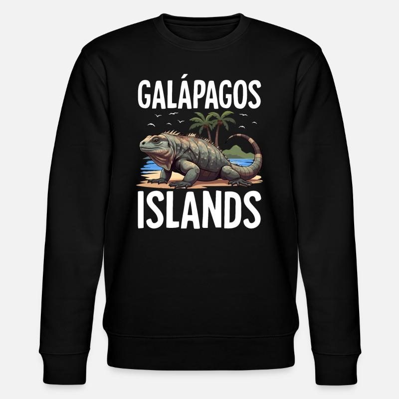 Galapagos Islands - Stanley/Stella Unisex Bio-Sweatshirt CHANGER  - Schwarz