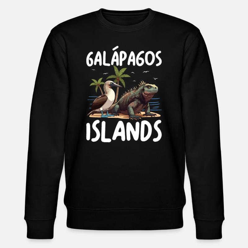 Galapagos Islands - Stanley/Stella Unisex Bio-Sweatshirt CHANGER  - Schwarz