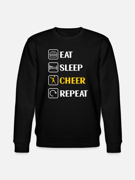 Cheerleading Cheerleader Base Flyer - Stanley/Stella CHANGER Unisex Organic Sweatshirt - black