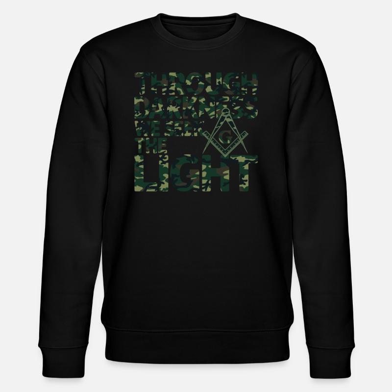 Maçon Maçon Maçon Camo Franc-maçon - Sweat bio CHANGER Stanley/Stella Unisexe - noir