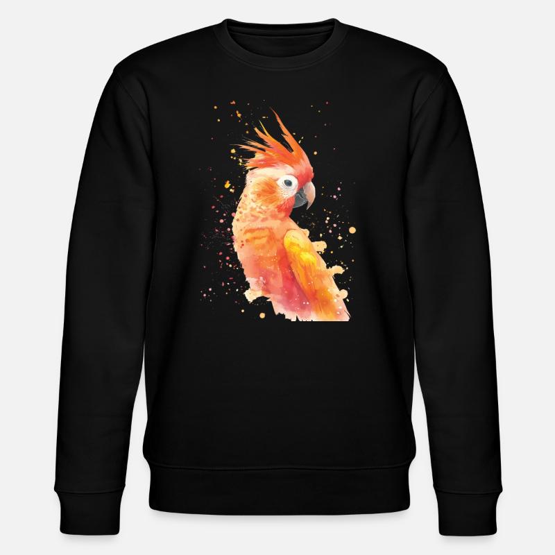 Perroquet - Sweat bio CHANGER Stanley/Stella Unisexe - noir