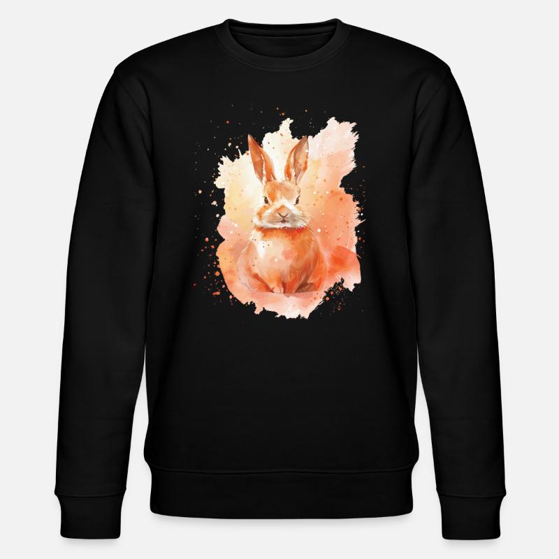 Lapin - Sweat bio CHANGER Stanley/Stella Unisexe - noir
