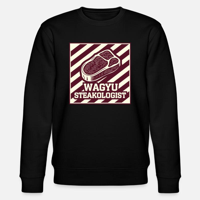 Wagyu Steak - Stanley/Stella Unisex Bio-Sweatshirt CHANGER - Schwarz