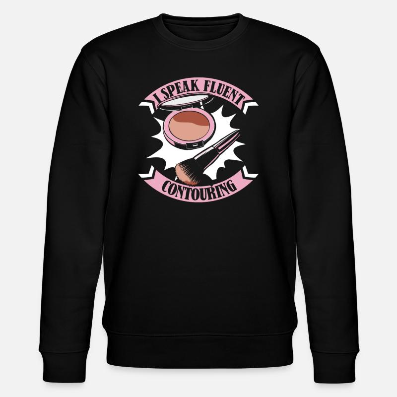 Kosmetikerin - Stanley/Stella Unisex Bio-Sweatshirt CHANGER  - Schwarz