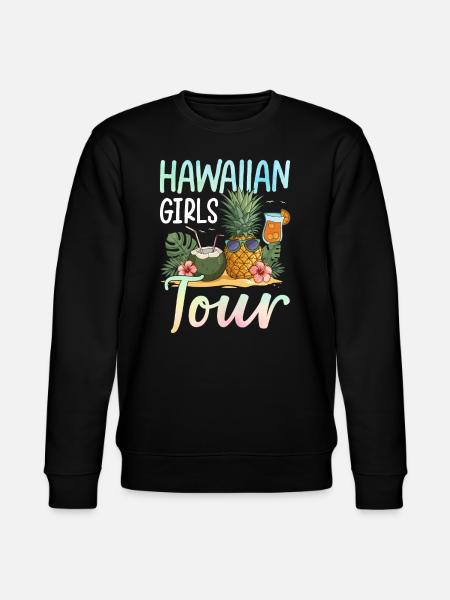 Visite des filles hawaïennes - Sweat bio CHANGER Stanley/Stella Unisexe - noir