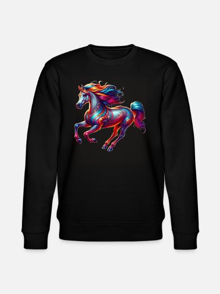 Cheval andalou - Sweat bio CHANGER Stanley/Stella Unisexe - noir