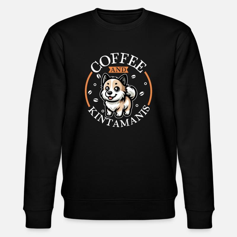 Café et Kintamani - Sweat bio CHANGER Stanley/Stella Unisexe - noir