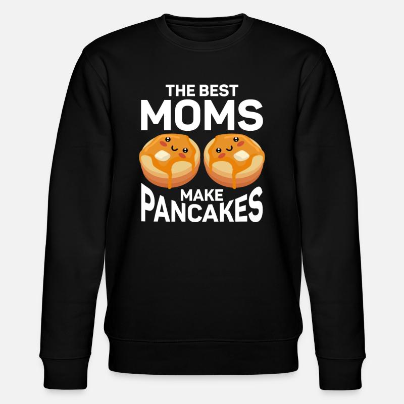 Crêpes Petit-déjeuner Gourmand - Sweat bio CHANGER Stanley/Stella Unisexe - noir