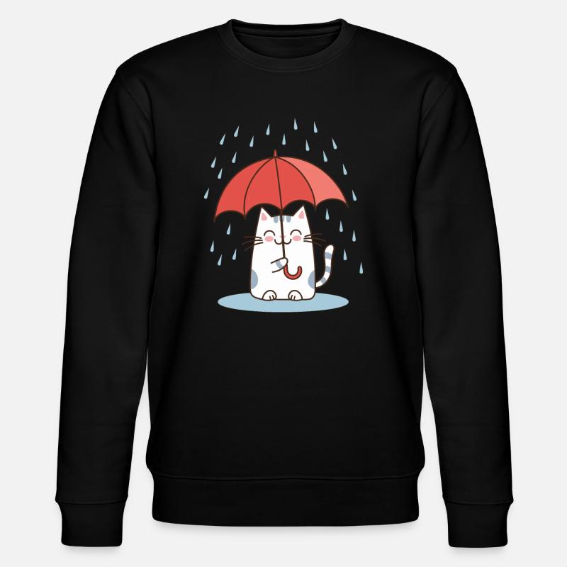 Parapluie Chat - Sweat bio CHANGER Stanley/Stella Unisexe - noir