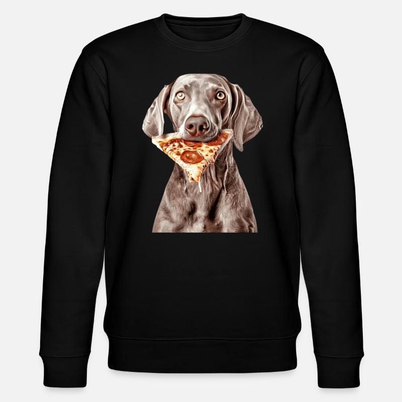 Weimaraner - Stanley/Stella Unisex Bio-Sweatshirt CHANGER  - Schwarz
