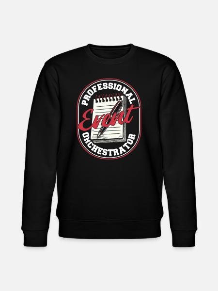 Event planner - Stanley/Stella CHANGER Unisex Organic Sweatshirt - black