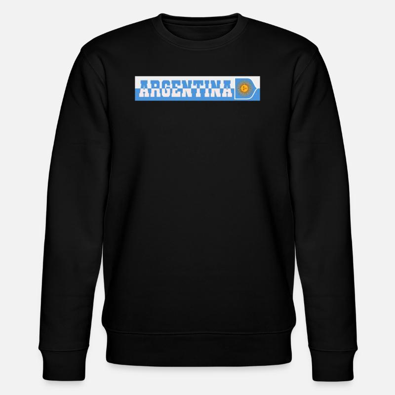 Argentine Cadeau Argentine Drapeau argentin - Sweat bio CHANGER Stanley/Stella Unisexe - noir