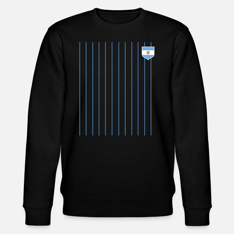 Argentine Cadeau Argentine Drapeau argentin - Sweat bio CHANGER Stanley/Stella Unisexe - noir