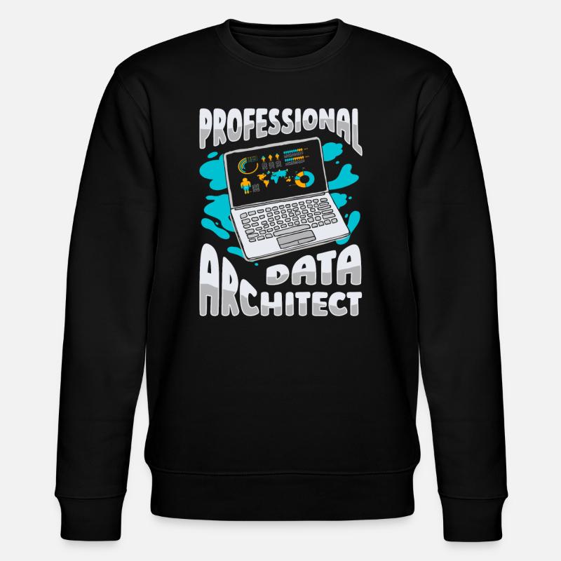 Database Architect - Stanley/Stella CHANGER Unisex Organic Sweatshirt - black