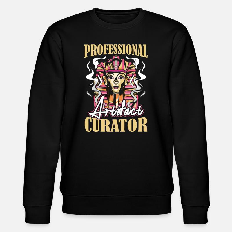 Curator - Stanley/Stella CHANGER Unisex Organic Sweatshirt - black
