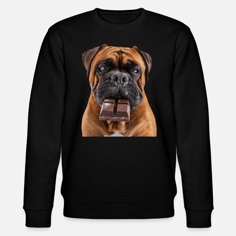 Bullmastiff - Stanley/Stella Unisex Bio-Sweatshirt CHANGER - Schwarz