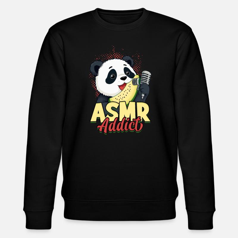 Accro à l’ASMR - Sweat bio CHANGER Stanley/Stella Unisexe - noir