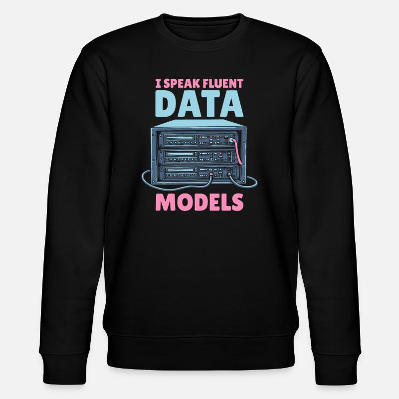 Database Architect - Stanley/Stella CHANGER Unisex Organic Sweatshirt - black