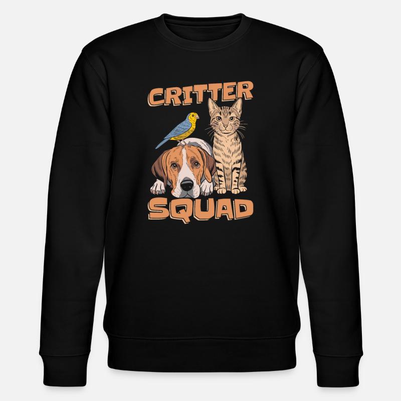 Cadre de gardiens d’animaux - Sweat bio CHANGER Stanley/Stella Unisexe - noir