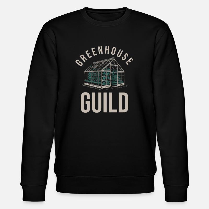 Gewächshausmanager Team - Stanley/Stella Unisex Bio-Sweatshirt CHANGER  - Schwarz