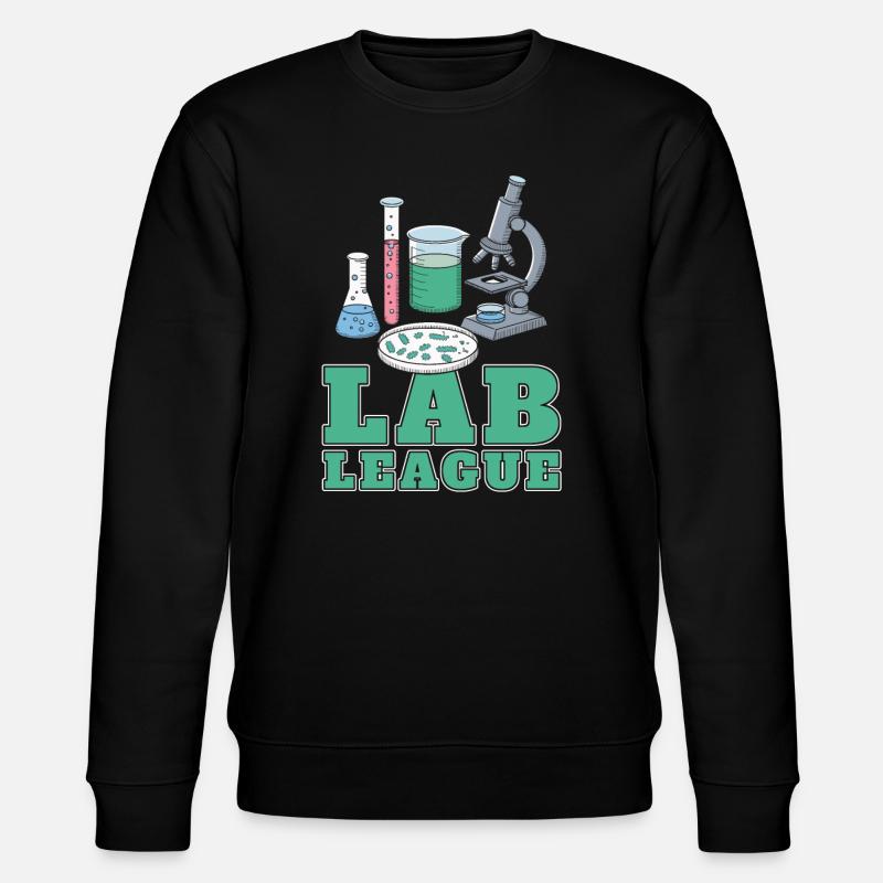 Biologielaborant Team - Stanley/Stella Unisex Bio-Sweatshirt CHANGER - Schwarz